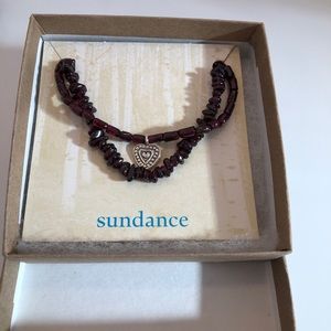 Garnet bracelet from Sundance